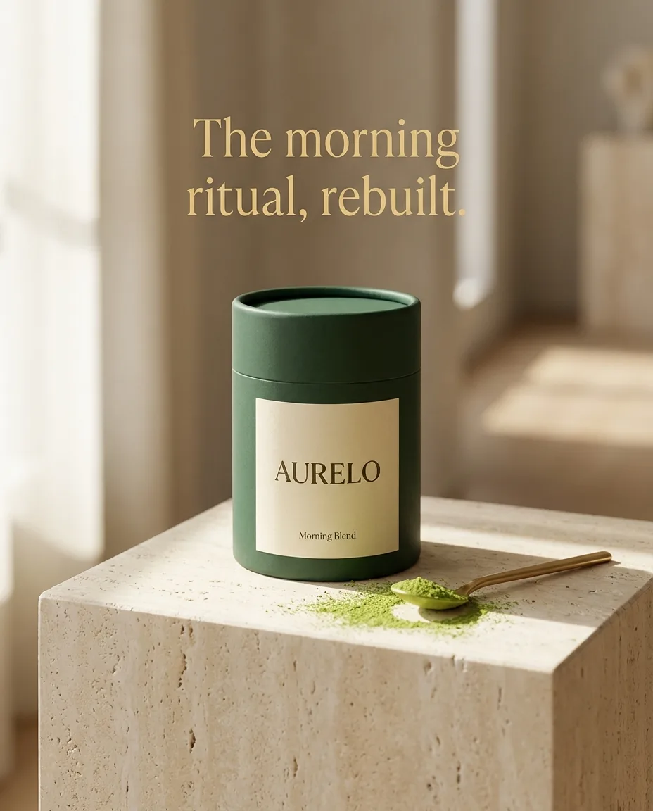 Editorial product hero