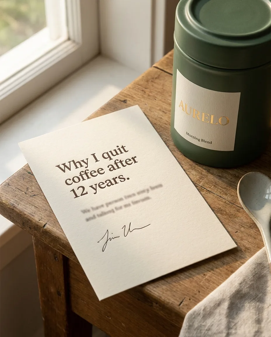 Founder letter static