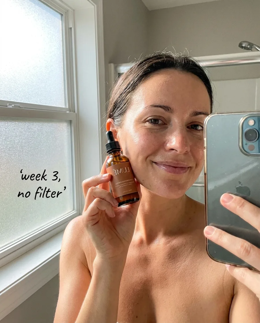 Lumé ad: week 3, no filter